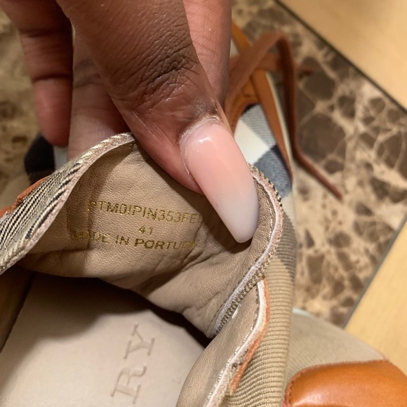 Authentic Burberry Shoes - Picture 2 of 6